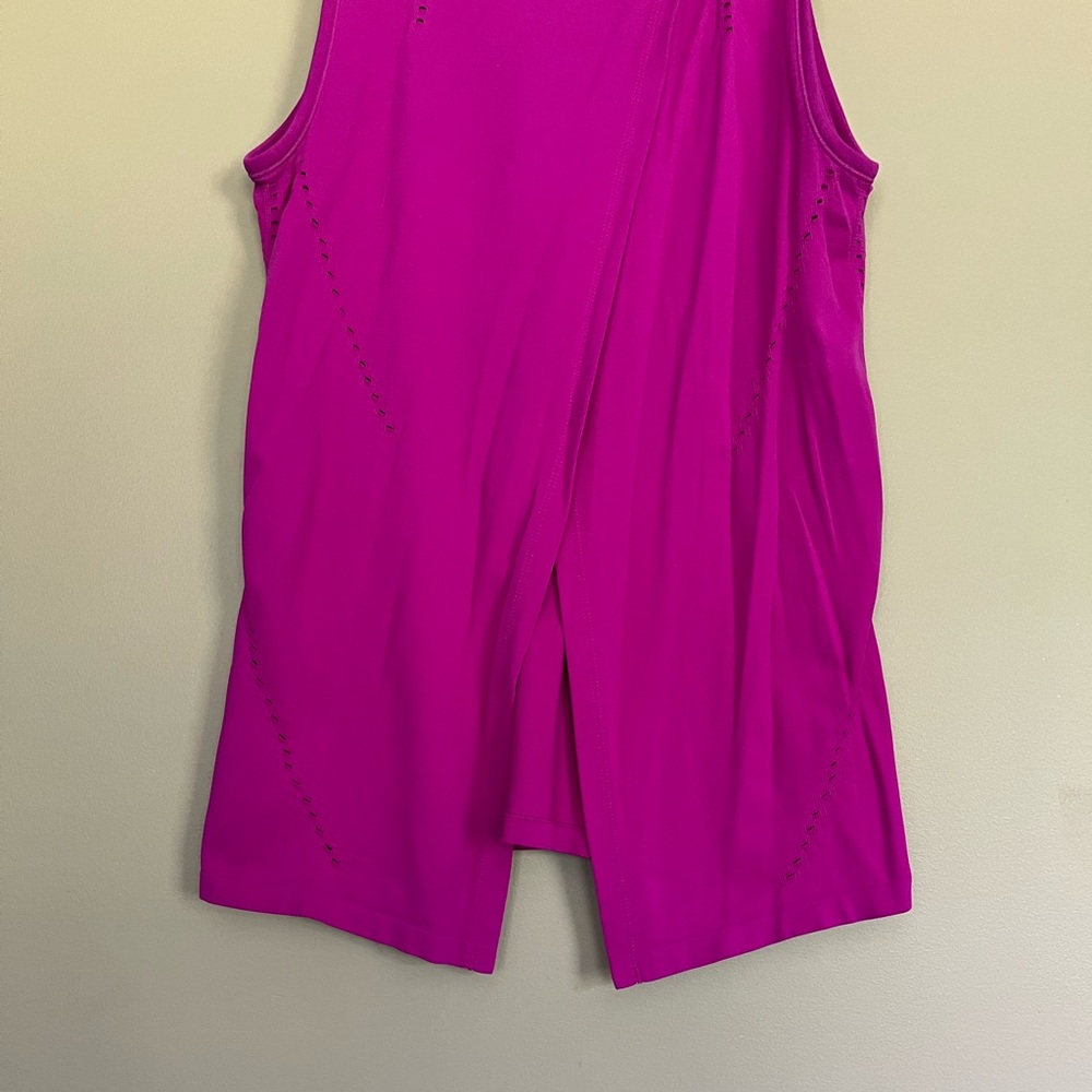 {Athleta} Foothill Tank in Dark Magenta - Womens Small - Picture 7 of 9